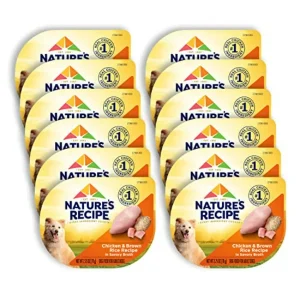 Wet Dog Food, Chicken in Broth Recipe, 2.75 oz 12 ct.