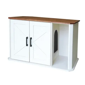 Hidden Cat Litter Box Enclosure