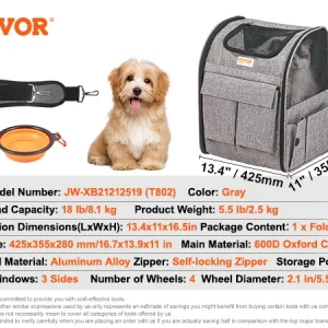 Pet Carrier Breathable Outgoing Dog Carry Backpack